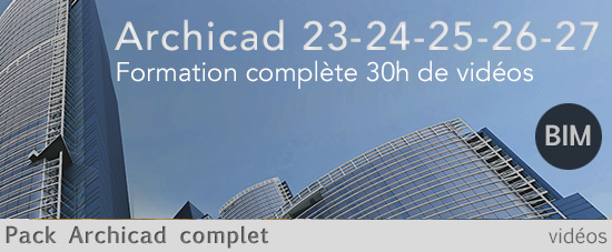 ARCHICAD 25 formation vidéo