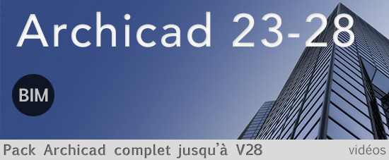 ARCHICAD 25 formation vidéo