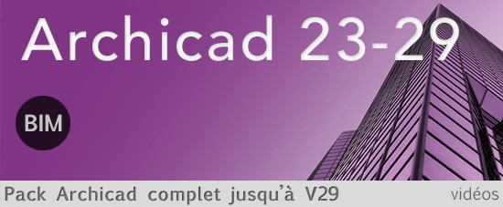 ARCHICAD 25 formation vidéo